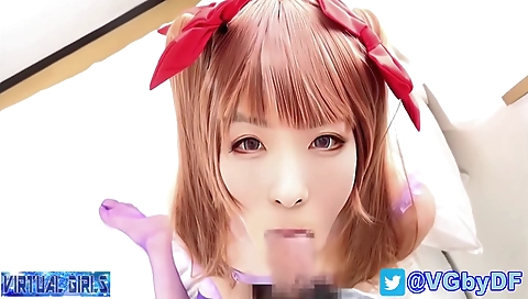 Sexy red-haired shemale teen is getting fucked in the car