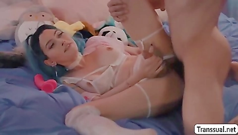 Beautiful girl with a big ass rides some hard dick