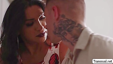 Brunette stepmom with a hole anal in her hairy pussy