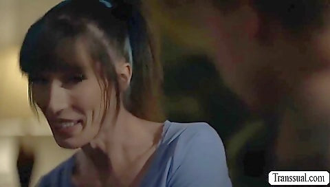 Tattooed brunette milf gets anally penetrated deep