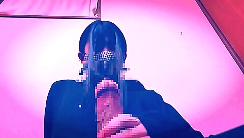 Japanese solo female masturbates and gets a cumshot