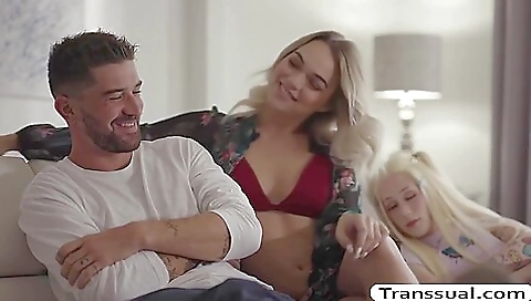 Blonde with a huge tushy is fucked deep in her ass