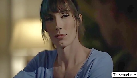 Tattooed transvestite chick gets her asshole pierced